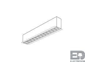 Встраиваемый светодиодный светильник Donolux Eye DL18502M131W12.34.335W - цена и фото