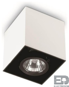 Потолочный светильник Ideal Lux Mood Pl1 D09 Square Bianco 140902 - цена и фото