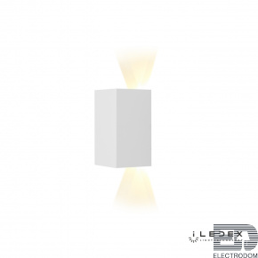 Настенный светильник iLedex Double ZD8160-12W 3000K matt white - цена и фото