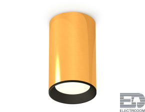 Комплект накладного светильника XS6327002 PYG/SBK золото желтое полированное/черный песок MR16 GU5.3 (C6327, N6102) - цена и фото