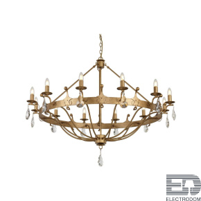 Подвесная люстра Elstead Lighting WINDSOR WINDSOR12-GOLD - цена и фото