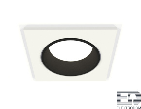 Комплект встраиваемого светильника XC6520002 SWH/SBK белый песок/черный песок MR16 GU5.3 (C6520, N6111) - цена и фото