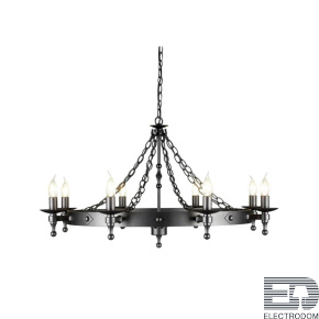 Подвесная люстра Elstead Lighting WARWICK WR8-GRAPHITE - цена и фото