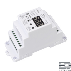 Диммер SMART-D19-DIM-PUSH-DIN (230V, 2A, TRIAC, 2.4G) Arlight - цена и фото