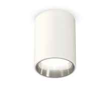 Комплект накладного светильника XS6312022 SWH/PSL белый песок/серебро полированное MR16 GU5.3 (C6312, N6112) - цена и фото