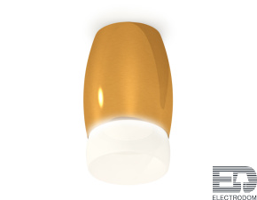 Комплект накладного светильника с акрилом XS1125023 PYG/FR золото желтое полированное/белый матовый MR16 GU5.3 (C1125, N7177) - цена и фото