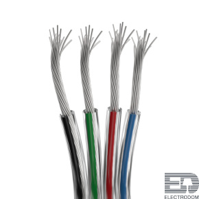 Шлейф питания ARL-20AWG-CLEAR-4Wire-CU (Arlight, -) - цена и фото