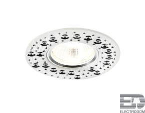 Встраиваемый потолочный точечный светильник A801 W белый MR16 - цена и фото