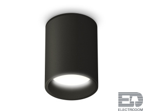 Комплект накладного светильника XS6313021 SBK черный песок MR16 GU5.3 (C6313, N6111) - цена и фото