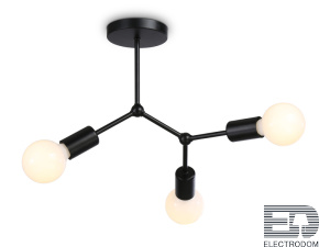 Потолочный светильник в стиле лофт TR8027/3 BK Traditional - цена и фото