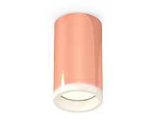 Комплект накладного светильника с акрилом XS6326020 PPG/FR золото розовое полированное/белый матовый MR16 GU5.3 (C6326, N6245) - цена и фото