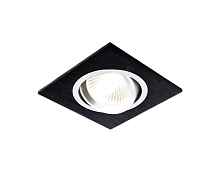 Встраиваемый потолочный точечный светильник A601 BK сатин/черный MR16 - цена и фото