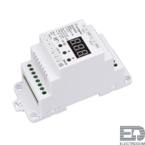 Декодер SMART-K23-DMX512-DIN (12-24V, 3x6A) Arlight 027126 - цена и фото