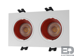 Встраиваемый светильник Denkirs DK3021 DK3072-WH+RD - цена и фото
