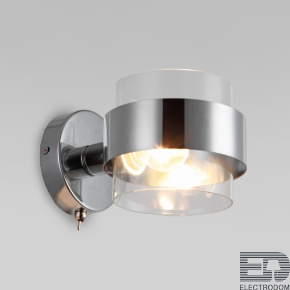 Eurosvet Настенный светильник в стиле лофт 70127/1 хром - цена и фото
