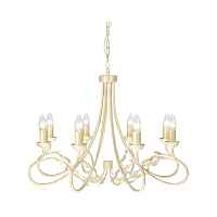 Подвесная люстра Elstead Lighting OLIVIA OV8-IVORY-GOLD - цена и фото