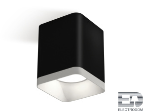 Комплект накладного светильника XS7813001 SBK/SWH черный песок/белый песок MR16 GU5.3 (C7813, N7701) - цена и фото