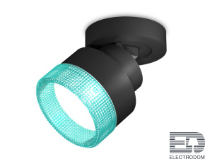 Комплект накладного поворотного светильника с композитным хрусталем XM8102043 Ambrella light - цена и фото