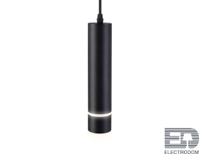 Подвесной светильник со сменной лампой GU10 TN7774 BK черный GU10 D55*255 - цена и фото