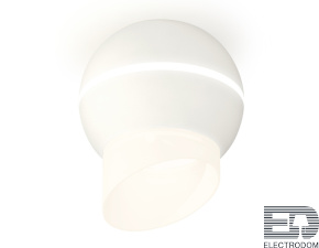 Комплект накладного светильника с дополнительной подсветкой XS1101043 SWH/FR белый песок/белый матовый MR16 GU5.3 LED 3W 4200K (C1101, N7175) - цена и фото
