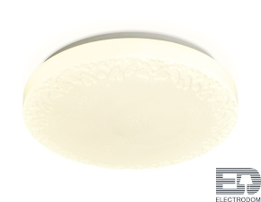 Потолочный светодиодный светильник с пультом FF22 WH белый 72W D500*85 (ПДУ ИК) - цена и фото