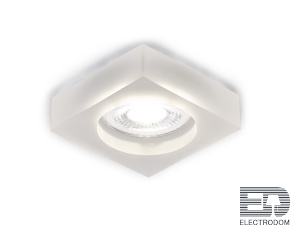 Встраиваемый точечный светильник со светодиодной лентой S9171 W/CH/WH матовый/хром/MR16+3W(LED WHITE) - цена и фото