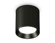 Комплект накладного светильника XS6302002 SBK/PBK черный песок/черный полированный MR16 GU5.3 (C6302, N6103) - цена и фото