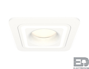 Комплект встраиваемого светильника XC7901011 SWH белый песок MR16 GU5.3 (C7901, N7715) - цена и фото