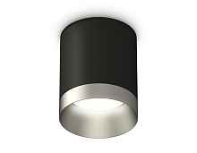 Комплект накладного светильника XS6302023 SBK/MCH черный песок/хром матовый MR16 GU5.3 (C6302, N6123) - цена и фото
