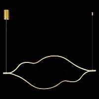 Светильник подвесной ST-Luce Золотистый/Белый LED 1*56W 4000K SL6106.203.56 - цена и фото