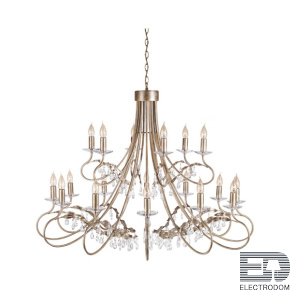 Подвесная люстра Elstead Lighting CHRISTINA CRT18-SIL-GOLD - цена и фото