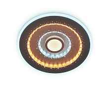Потолочный светодиодный светильник с пультом FA253 CF кофе 112W D490*60 (ПДУ РАДИО 2.4) - цена и фото