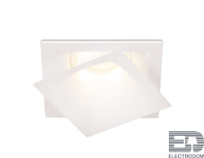 Встраиваемый точечный светильник TN188 WH/S белый/песок GU5.3 80*80*50 - цена и фото