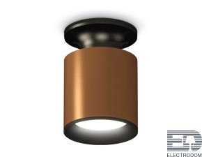 Комплект накладного светильника XS6304110 SCF/PBK/SBK кофе песок/черный полированный/черный песок MR16 GU5.3 - цена и фото