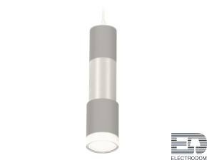 Комплект подвесного светильника XP7423003 SGR/PSL/CL серый песок/серебро полированное/прозрачный MR16 GU5.3 - цена и фото