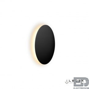 Настенный светильник iLedex Lunar ZD8102-12W 3000K matt black - цена и фото