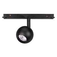 Светильник магнитный трековый MAG-ORIENT-ORB-R60-10W Warm3000 (BK, 35 deg, 48V) (Arlight, IP20 Металл, 3 года)