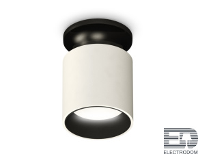 Комплект накладного светильника XS6301122 SWH/PBK/SBK белый песок/черный полированный/черный песок MR16 GU5.3 (N6902, C6301, N6111) - цена и фото