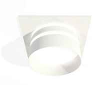 Комплект встраиваемого светильника с акрилом XC7631042 SWH/FR белый песок/белый матовый MR16 GU5.3 (C7631, N7141) - цена и фото