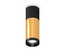 Комплект накладного светильника XS6327040 PYG/SBK/PBK золото желтое полированное/черный песок/черный полированный MR16 GU5.3 - цена и фото