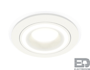 Комплект встраиваемого светильника XC7621040 SWH белый песок MR16 GU5.3 (C7621, N7110) - цена и фото