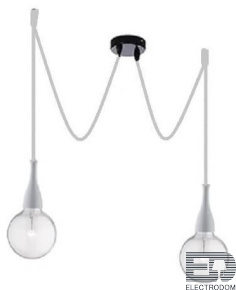 Подвесной светильник Ideal Lux Minimal SP2 Bianco Opaco 112718 - цена и фото