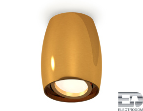 Комплект накладного поворотного светильника XS1125001 PYG золото желтое полированное MR16 GU5.3 (C1125, N7004) - цена и фото