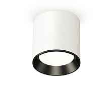 Комплект накладного светильника XS6301003 SWH/PBK белый песок/черный полированный MR16 GU5.3 (C6301, N6103) - цена и фото