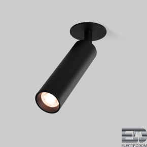 Diffe светильник встраиваемый черный 8W 4200K (25040/LED) 25040/LED - цена и фото