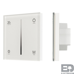 Панель SMART-P6-DIM-G-IN White (12-24V, 4x3A, Sens, 2.4G) Arlight - цена и фото