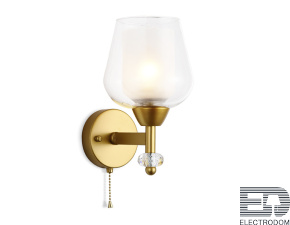Настенный светильник с выключателем Ambrella TR3159 GD/CL золото/прозрачный E27 max 40W - цена и фото
