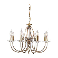 Подвесная люстра Elstead Lighting AEGEAN AG8-AGED-BRASS - цена и фото