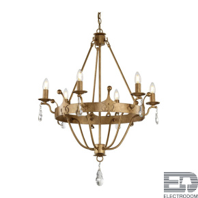 Подвесная люстра Elstead Lighting WINDSOR WINDSOR6-GOLD - цена и фото