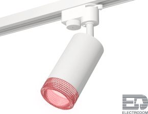 Комплект трекового однофазного светильника XT6322082 SWH/PI белый песок/розовый MR16 GU5.3 (A2520, C6322, N6152) - цена и фото